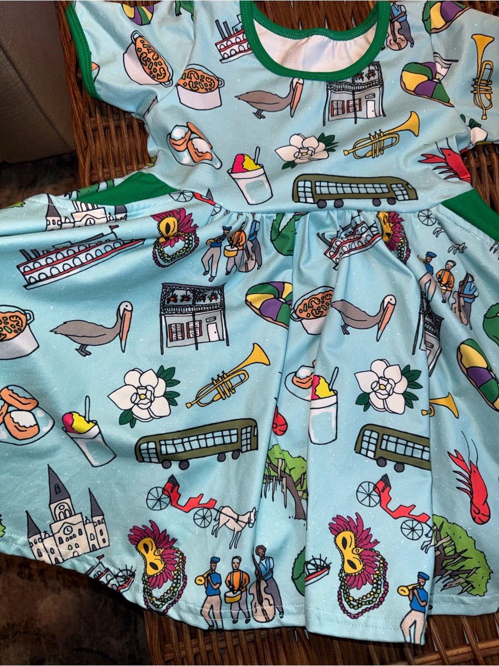 NWT Jolie-Beau NOLA Icons Dress 2T